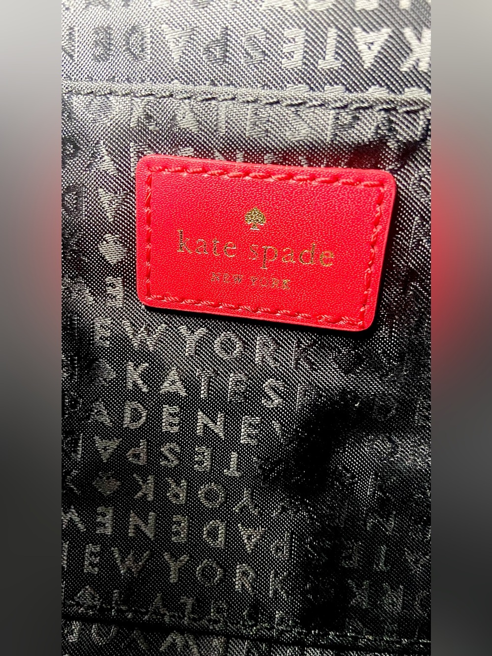 EUC 2018 novelty kate spade Black & White Striped "Extra Spicy" Crossbody - Picture 10 of 13